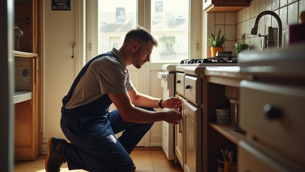 Installation plomberie moderne dans une salle de bain rénovée du 13e arrondissement