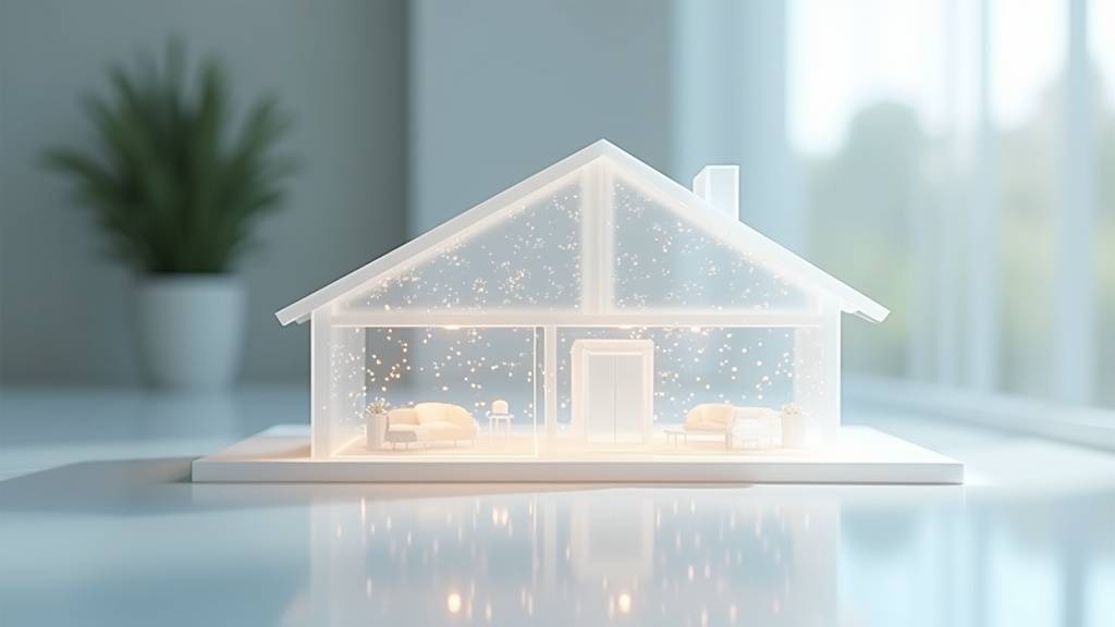Systèmes domotiques intégrés dans une maison moderne